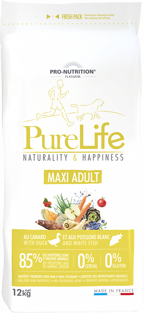 Сухой корм Для собак Pro-Nutrition Flatazor Pure Life Adult Maxi