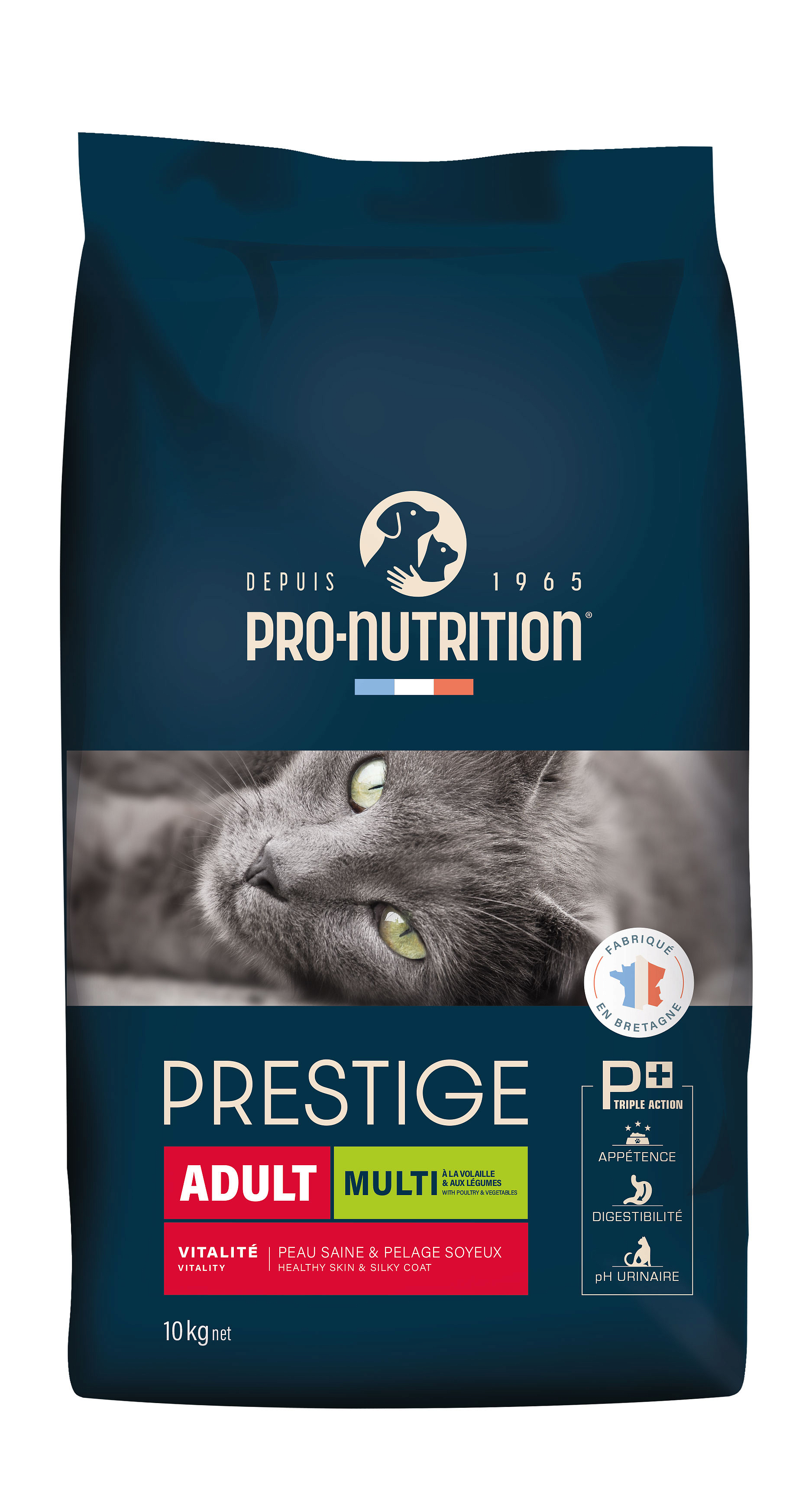 Сухой корм Для кошек Pro-Nutrition Flatazor CROCKTAIL ADULT MULTI WITH POULTRY & VEGETABLES