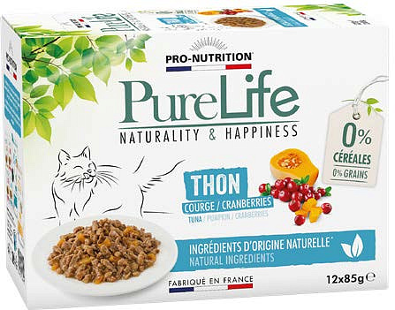 Сухой корм Для кошек Pro-Nutrition Flatazor PURE LIFE паучи с тунцом