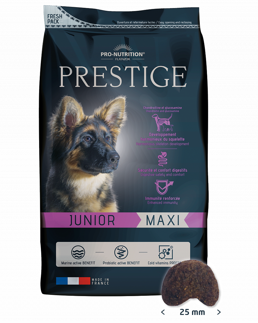 Сухой корм Для собак Pro-Nutrition Flatazor Prestige JUNIOR MAXI