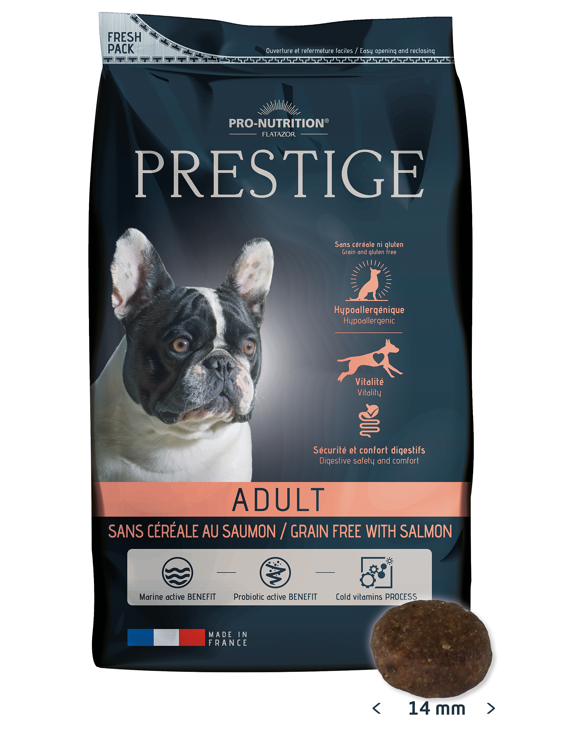 Сухой корм Для собак Pro-Nutrition Flatazor Prestige Adult GRAIN FREE WITH SALMON