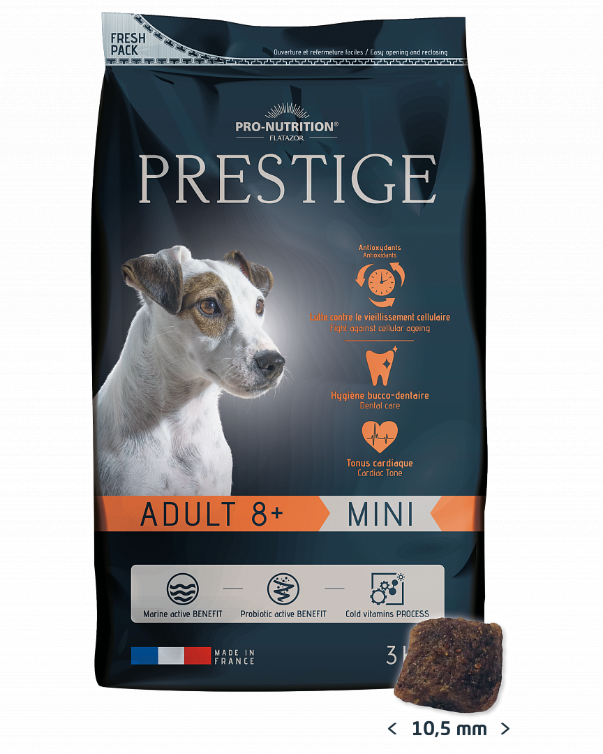 Сухой корм Для собак Pro-Nutrition Flatazor Prestige Adult Mini 8+